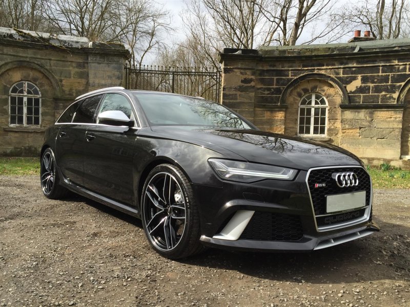 Audi rs6 2016 чёрная