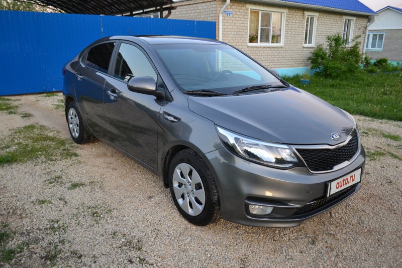 Kia Rio, 2014 серый