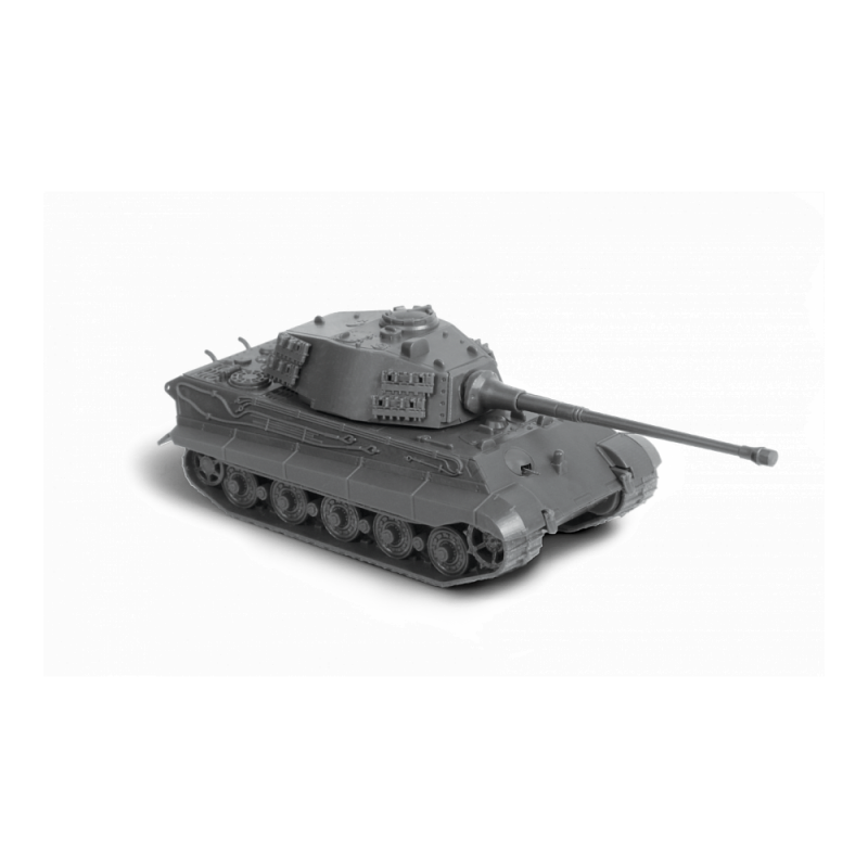 6204 Звезда 1/100 тяжелый немецкий танк «Королевский тигр»