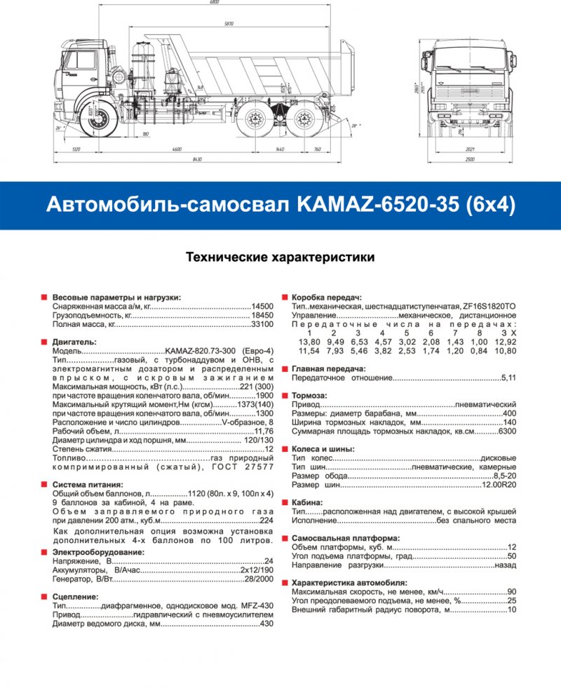 КАМАЗ мастер 43509 фары