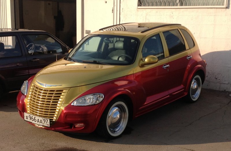 Chrysler pt Cruiser двухцветный