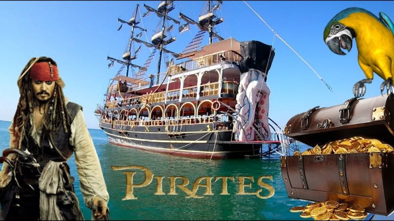 Пиратский корабль Barbossa Турция