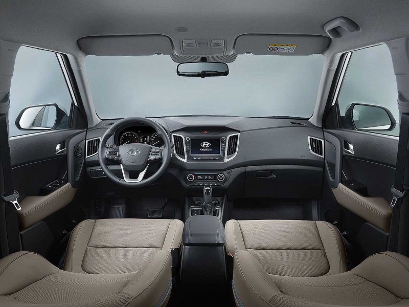 Новая Hyundai Creta 2021 салон