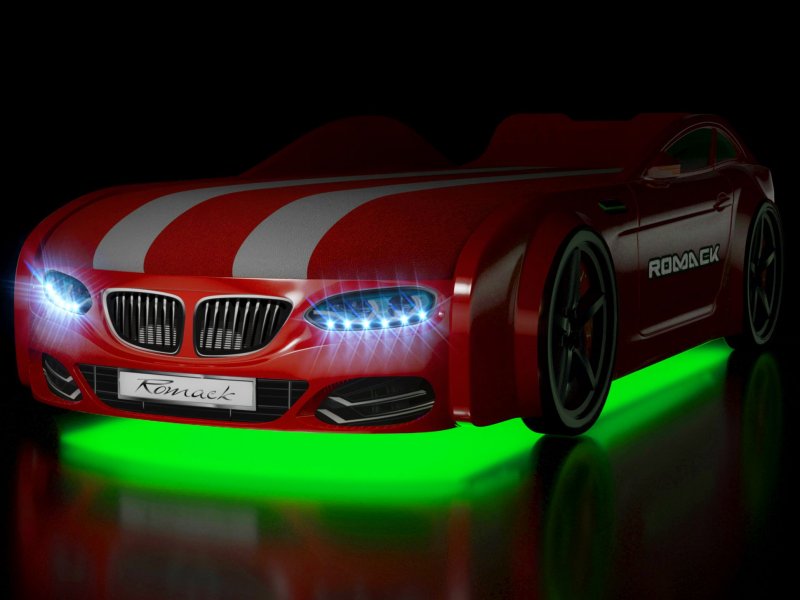 Кровать BMW С подсветкой Romack