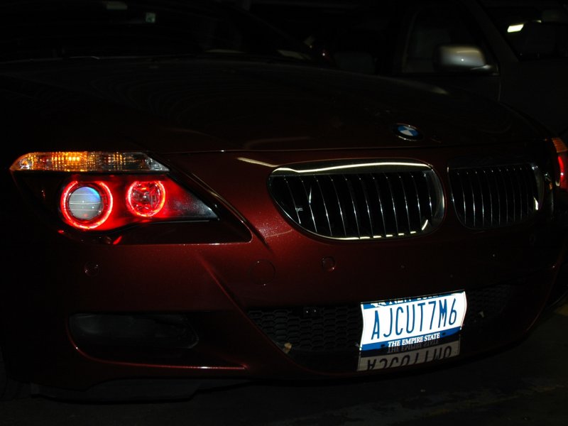 BMW m5 в темноте