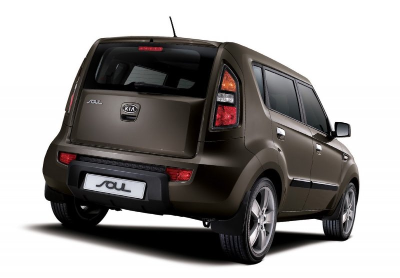 Kia Soul сзади 2009