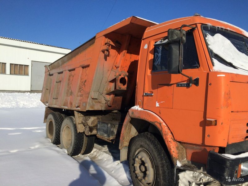 КАМАЗ 65115 самосвал белый