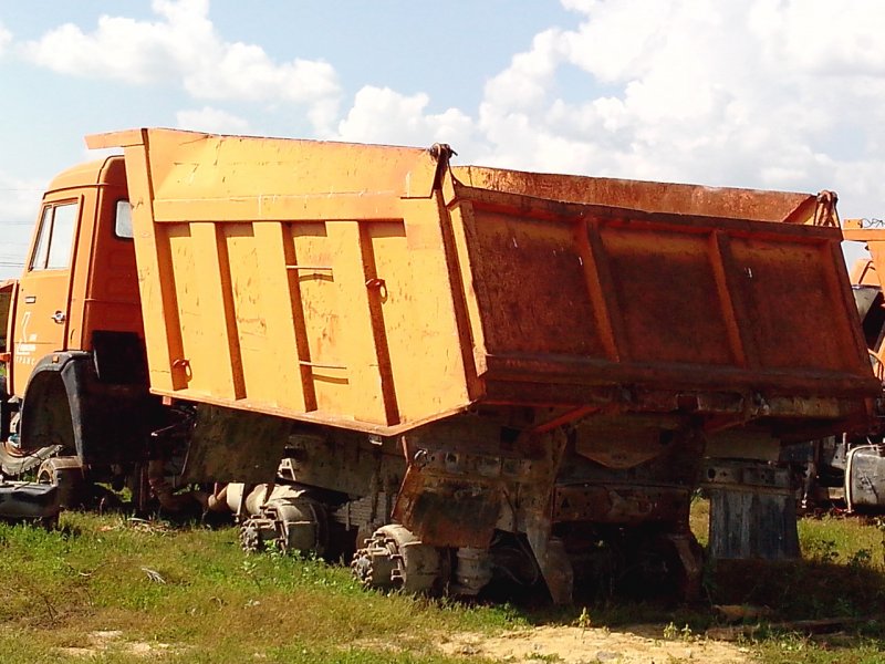 Самосвальный кузов на КАМАЗ 65115