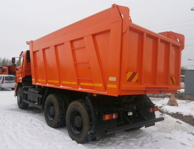 КАМАЗ 6520 самосвал зеленый