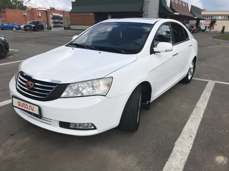Geely Emgrand ec7 белый