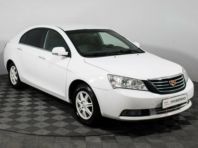 Geely Emgrand ec7 белый