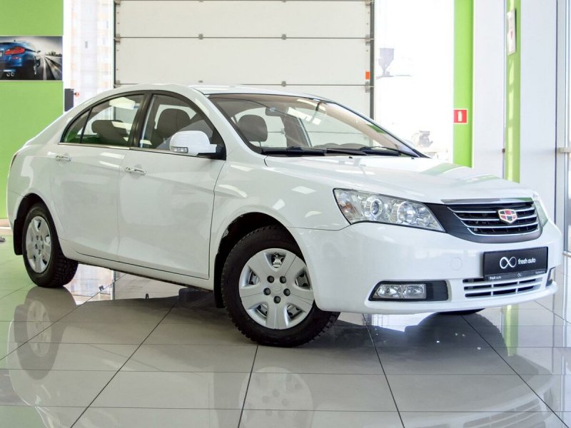 Geely Emgrand ec7 белый