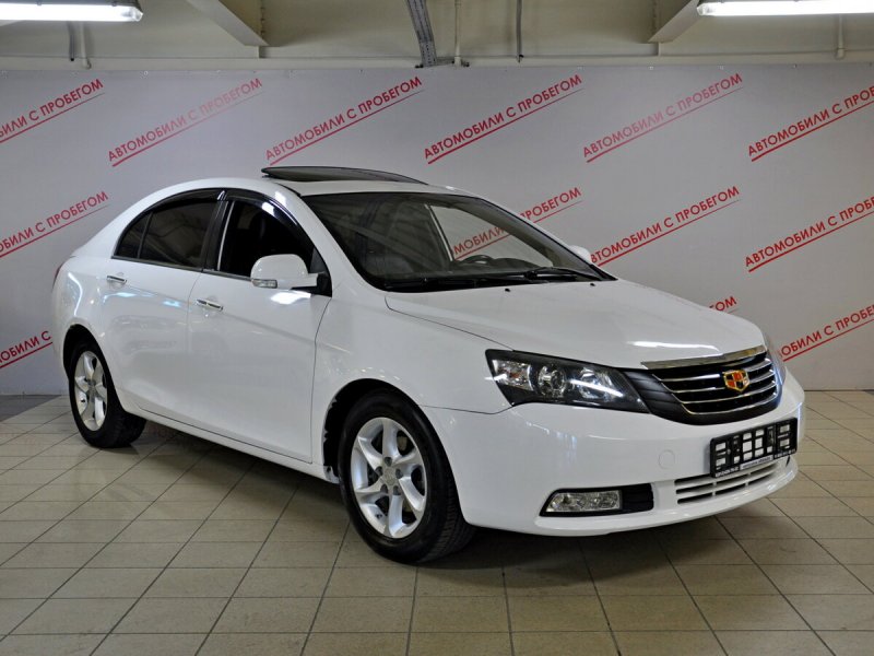Geely Emgrand ec7 белый