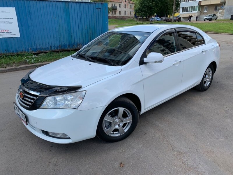 Geely Emgrand ec7 2013 белый