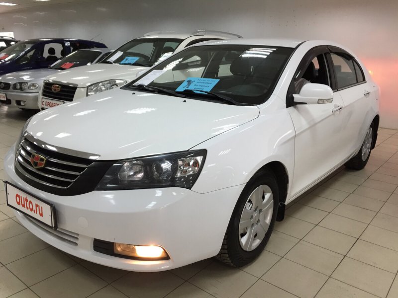 Geely Emgrand ec7 2013 белый