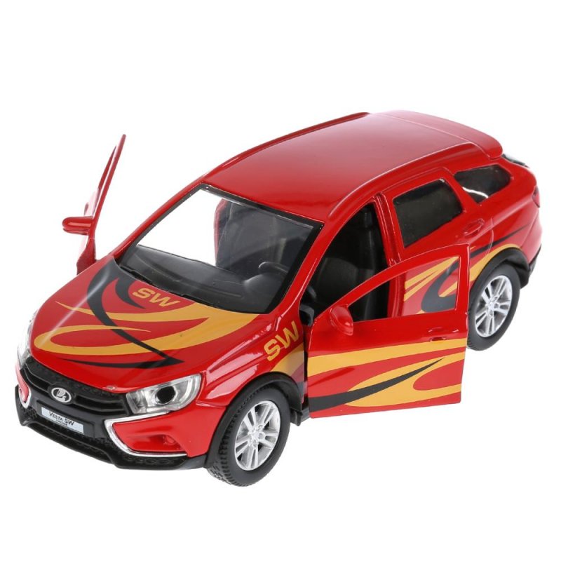 Машина металлическая инерционная Lada Vesta SW Cross, 12 см