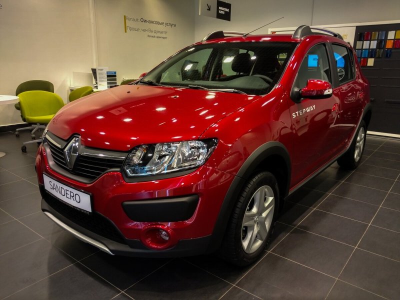 Renault Sandero Stepway коричневый