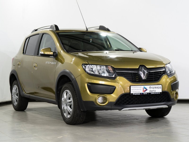 Renault Sandero Stepway голубой