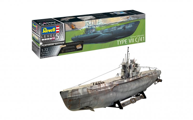 05163 German Submarine Type VII C/41