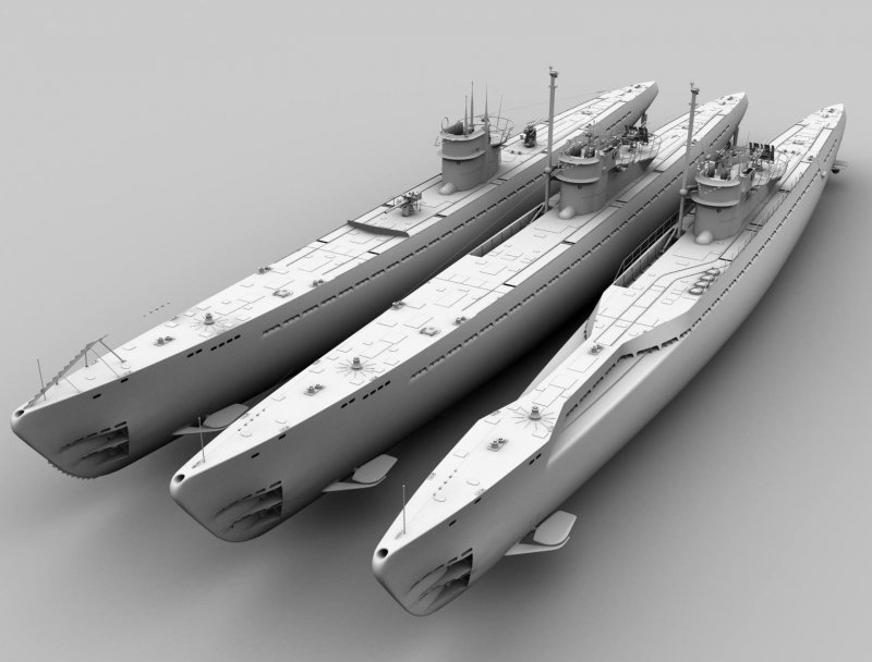 U-Boat подлодки типа 9с