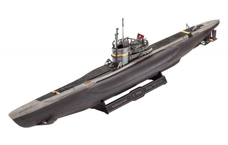 "Revell" 05154 модель сборная подводные лодки типа VII C/41 1/350