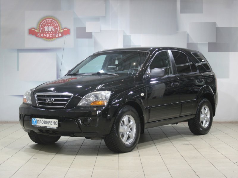 Киа Соренто 2007 черная