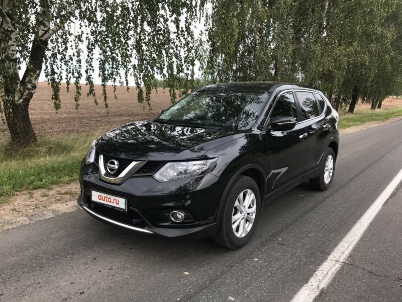Nissan x-Trail 2021 черный