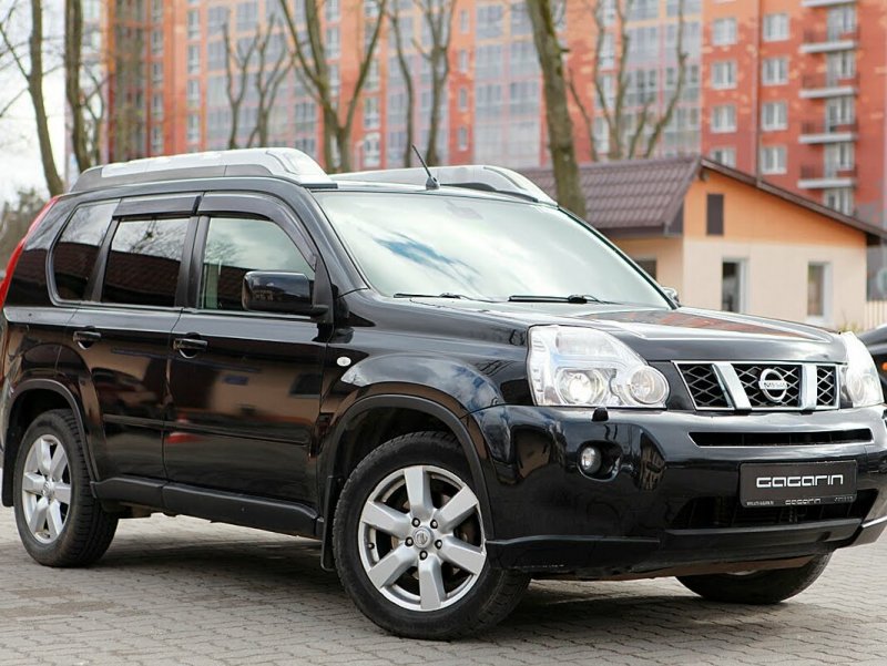 Nissan x-Trail 2008 черный