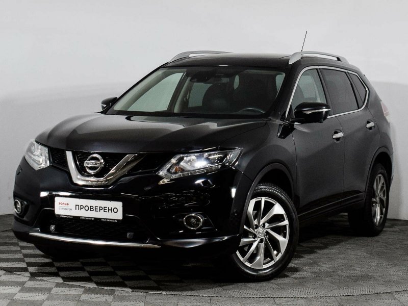 Nissan x-Trail 2016 черный