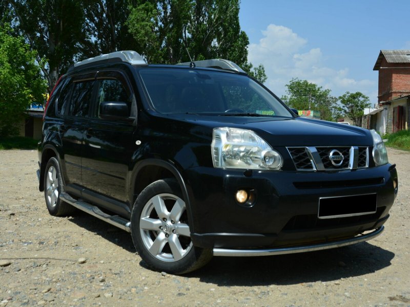 Nissan x-Trail 2007 черный