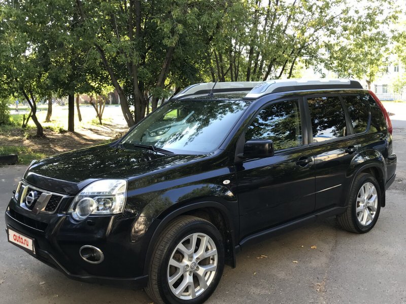 Nissan x-Trail 2 Рестайлинг черный
