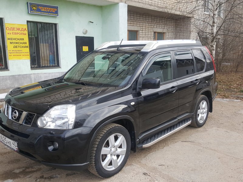 Nissan x-Trail 2008 черный