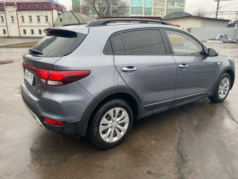 Kia Rio x-line 2017 белая