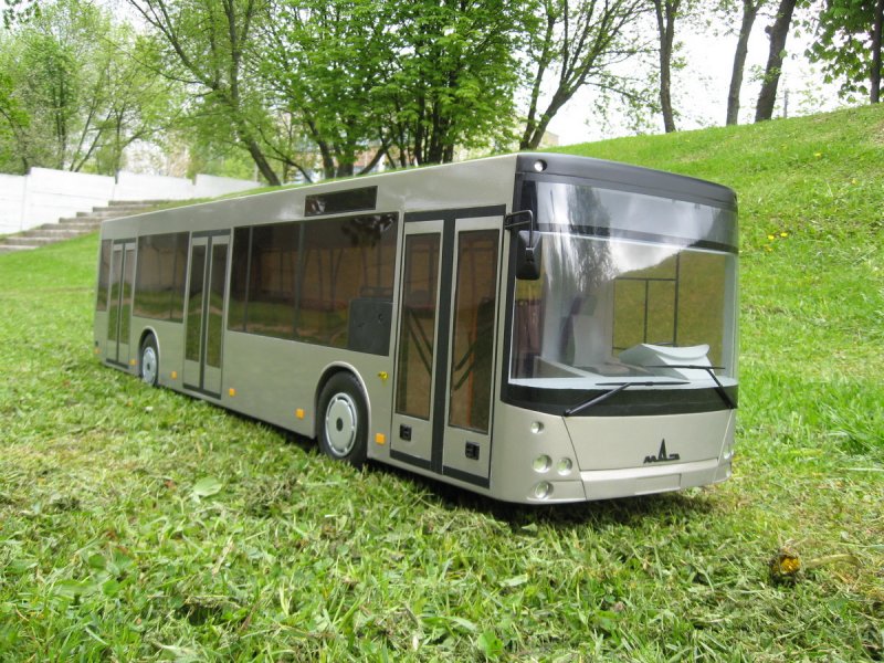 Моделька автобуса МАЗ 206