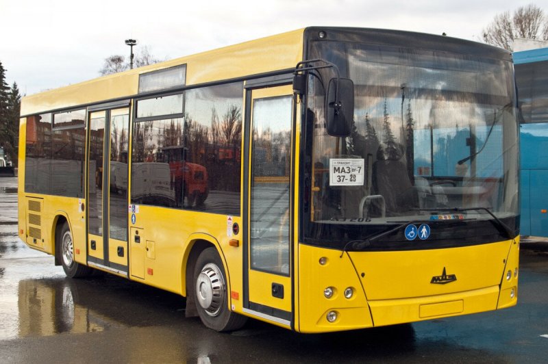 МАЗ 206 желтый