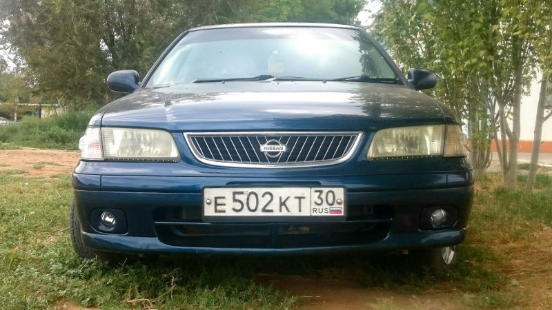 Nissan Sunny fb15 2001 белый