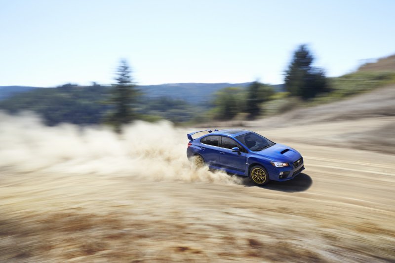 Subaru WRX STI 2016 дрифт
