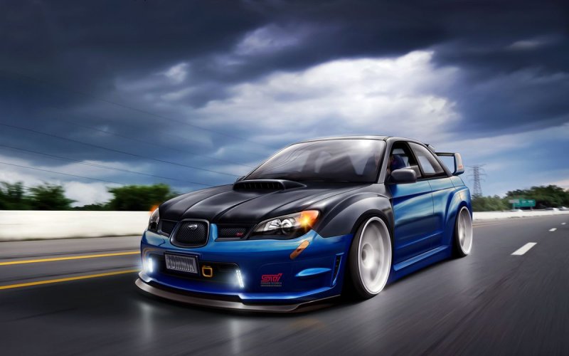 Subaru WRX STI 1920x1080