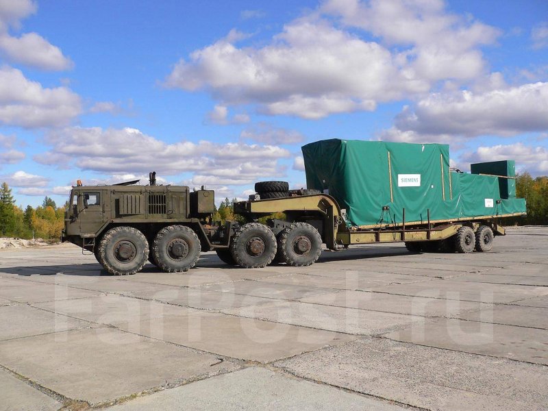 МАЗ-537 седельный тягач-тяжеловоз