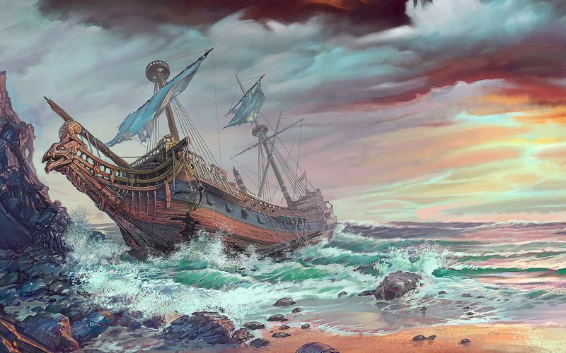 Море и Синдбадов корабль Римский-Корсаков