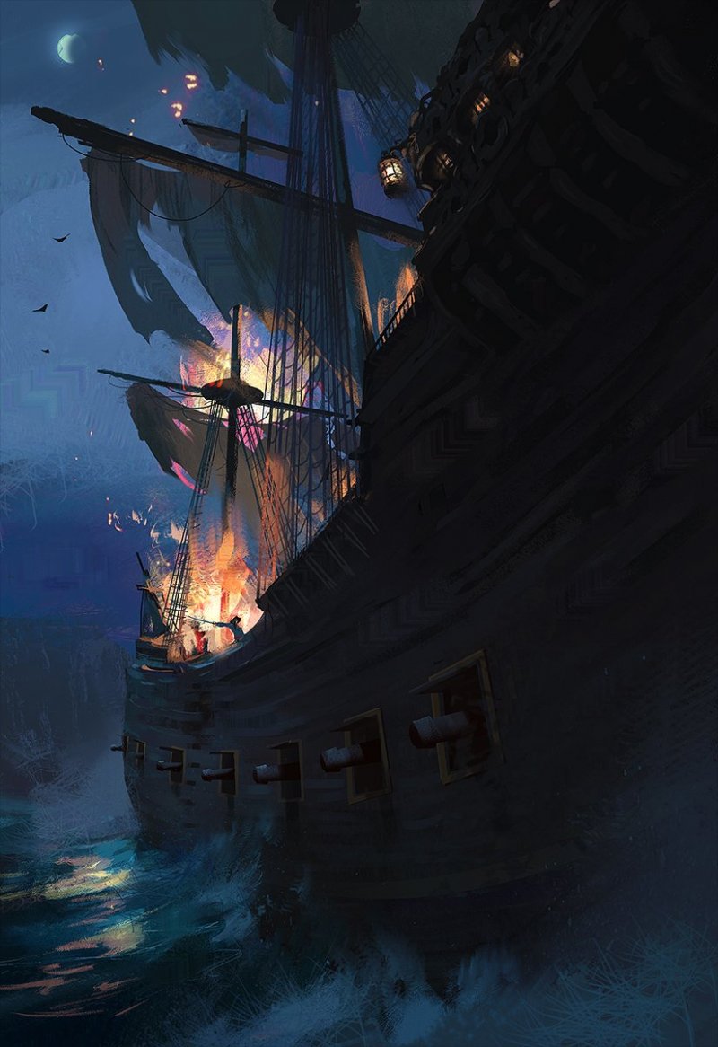 Корабль Pirate ship