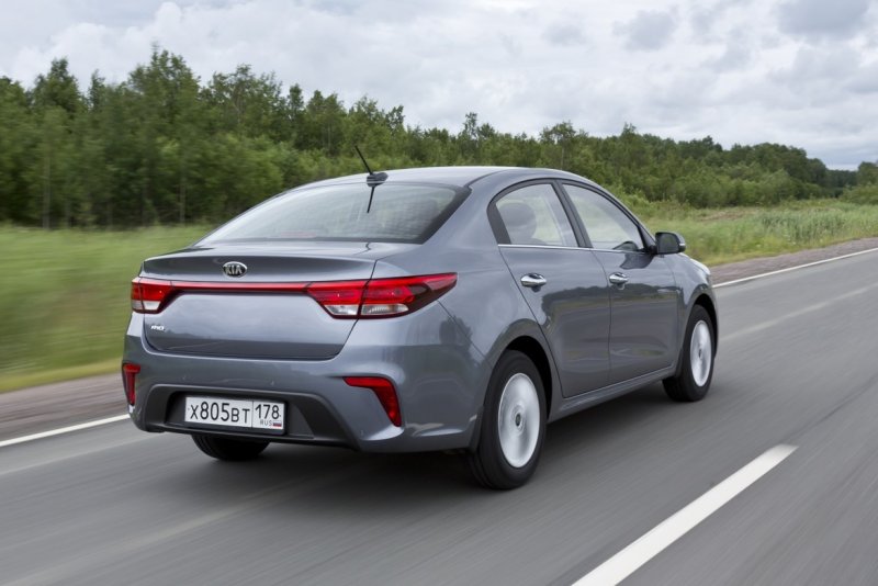 Kia Rio 2018 новый