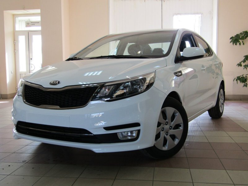 Kia Rio 2015 4 Рестайлинг