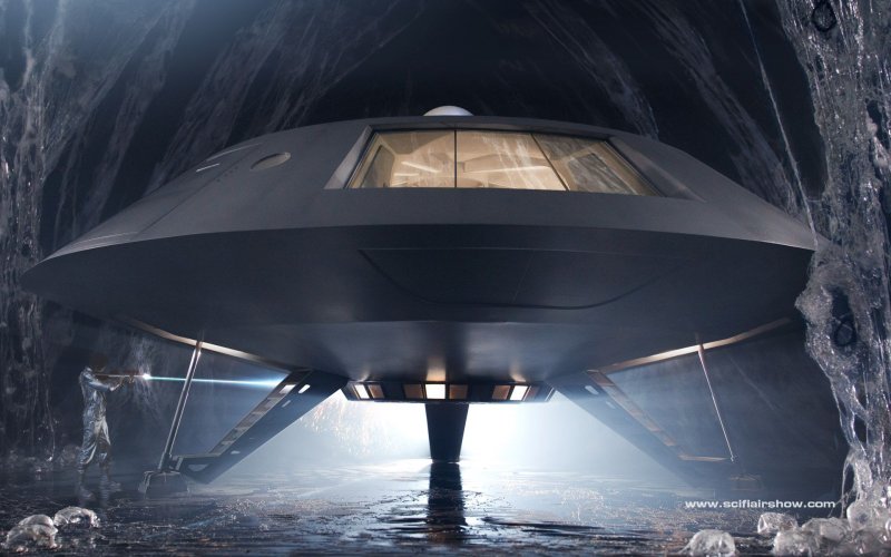 Летающая тарелка Sci-Fi