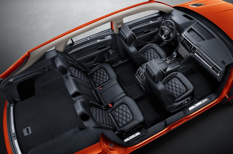VW Teramont 2019 салон