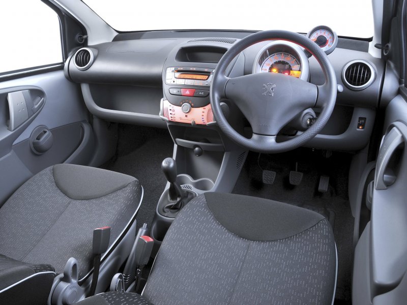 Peugeot 107 Interior