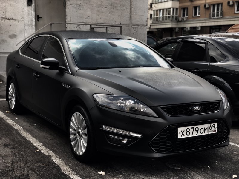 Ford Mondeo 2016 черный