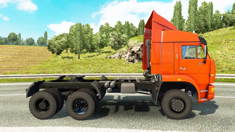 КАМАЗ 5320 поливалка