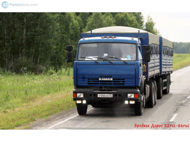 Номера России КАМАЗ 53215