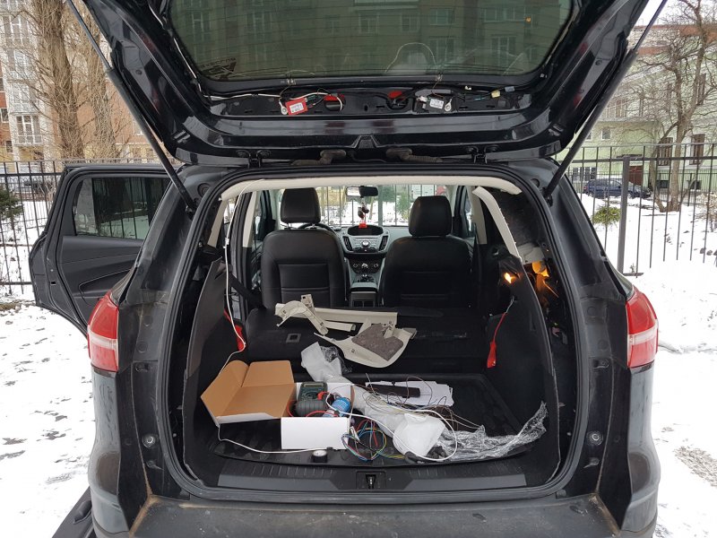 Ford Kuga багажник